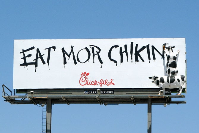 QSR Billboards Entice Hungry Commuters & Backseat Drivers